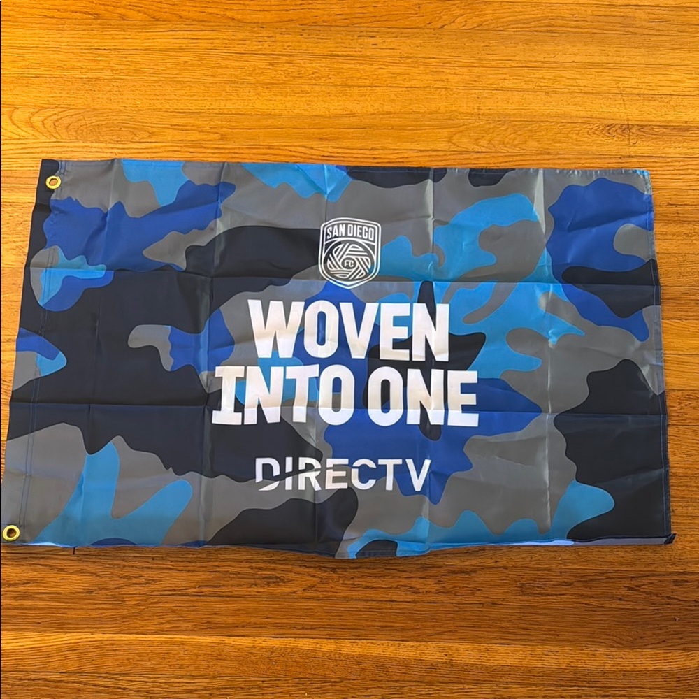 San Diego FC Soccer Flag for House or Match Day